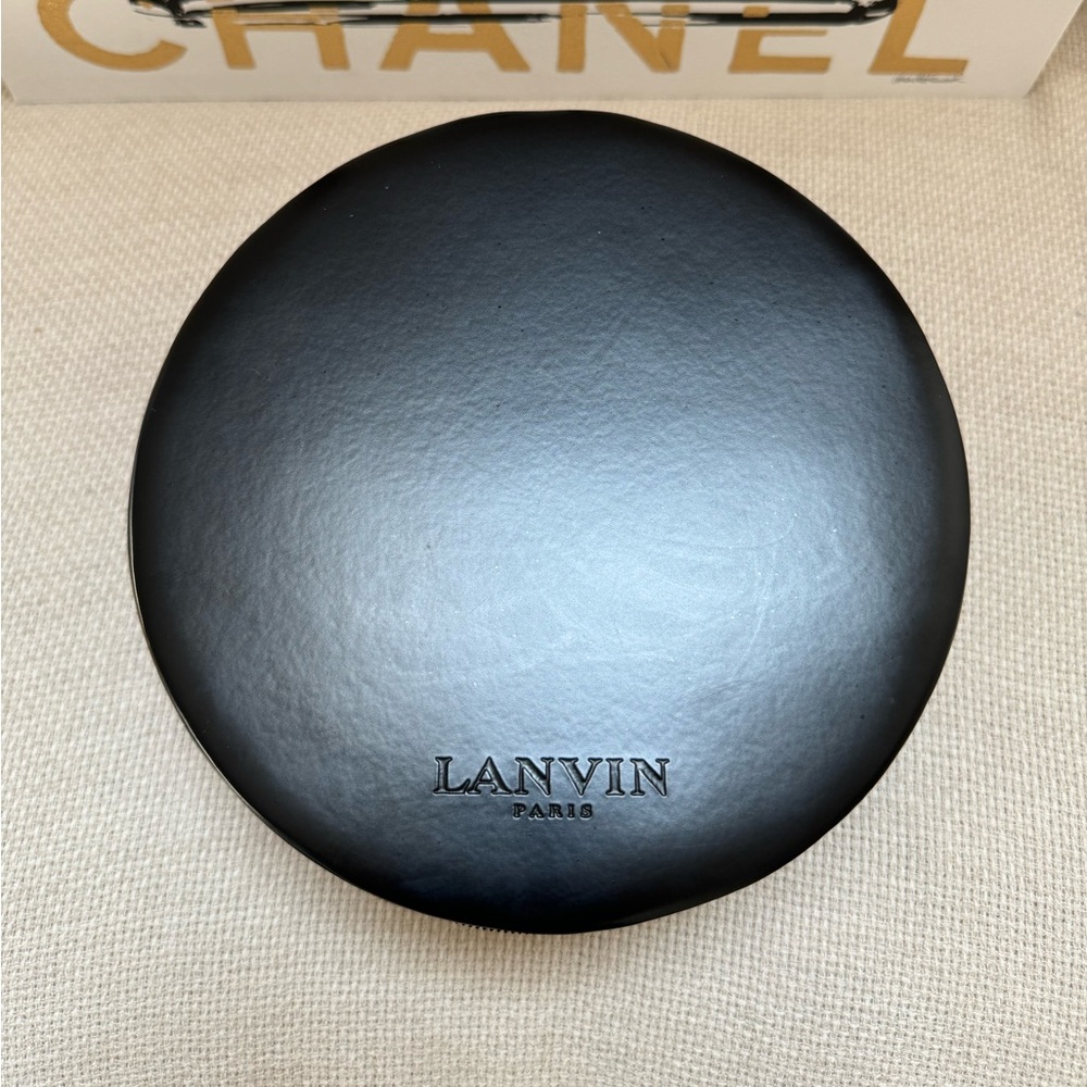 Lanvin jewelry box. Store your jewelry, makeup or an accent piece.